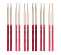 6 x Pairs Vic Firth American Classic 5A w/ Vic Grip Drumsticks