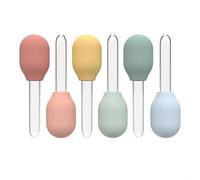 6 x Pastel Pipettes for Children - Sensory Play Droppers for Kids