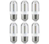 6 X Paulmann LED Light Bulb Tube T30 3.5W E27 Clear Warm White 2700K Lamp Light [EEK: F]