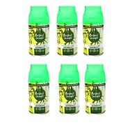 6 x Perfect Scents Bamboo Air Freshener Automatic Spray Refill 250ml 70 Days of Fresh Fragrance