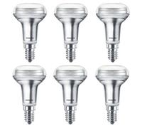 6 X Philips LED Glass Reflector R50 2,8W=40W E14 Clear 210lm Warm 2700K 36