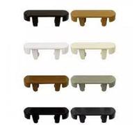 6 x PVC Window Drain Caps Weep Hole Drainage Covers uPVC Double Glazing White