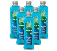 6 x RADOX BUBBLE FOAM BATH LIQUID SOAK 500ml MUSCLE SOAK SEA MINERALS & SAGE