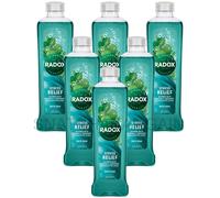 6 x RADOX BUBBLE FOAM BATH LIQUID SOAK 500ml STRESS RELIEF MINERALS, EUCALYPTUS