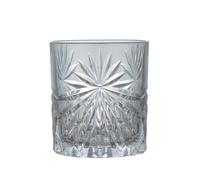 RCR Set of 6 Oasis Crystal Short Whisky Water Tumbler Glasses 320ml