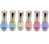 6 x Saffron Matte Satin Nail Polish