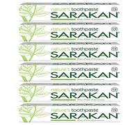 Sarakan Nature’s Toothpaste for Adults and Children, 6 Pack, 50 ml