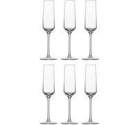 6 x Schott Zwiesel Pure Sparkling Wine Champagne Glass Effervescence