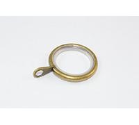 6 x Silent Pole Rod Rings Fixed Eye Antique Brass Finish ID 25mm OD 32mm