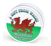 6 x Simpkins Mixed Fruit Travel Sweets Tins Welsh Red Dragon Bulk Pack 200g Tins