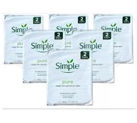 Simple Soap for Sensitive Skin, 125 g (2 Bars)