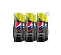 6 x SodaStream Pepsi Max Lime Sparkling Drink Mix 440ml