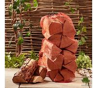 6 x Softwood Firewood Logs Kiln Dried Logs - Jumbo 60 litre Nets, 25cm long. Soft Wood for Wood Burners, Stoves, Log Burners - 50% More Logs than Hardwood for Same Price