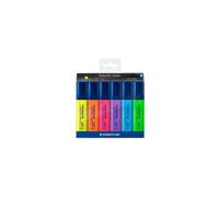 6 x Staedtler Textsurfer Highlighters Classic Assorted Colours