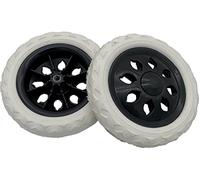 6 x Standard FIT Replacement Shopping Trolley Spare Wheels 3 Pair White Black