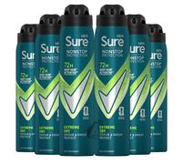 6 x Sure For Men Extreme Dry Non-Stop Advanced Anti- Perspirant Deodorant 250ml