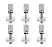 6 x Surfboard Screws Stainless Steel 316 | Surf Spoiler Screws Replacement Metal High Strength To Prevent Scratches On The Board And Fins For Quick And Secure Fixing