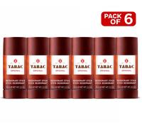 6 X Tabac Original Deodorant Stick 75 ml - Pack 6