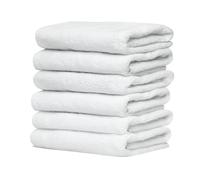 6 x Terry Cotton Baby Towelling Nappies - Soft Reusable Cloth Nappies for Newborns & Toddlers - Washable, Eco-Friendly & Absorbent Baby Towels
