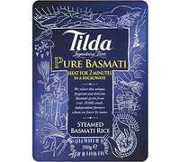 6 X Tilda Pure Steamed Basmati Rice 250g (6 PACK BUNDLE)