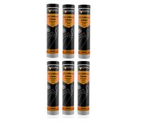 6 x Tygris Industrial TG8404 EP2 Multi-Purpouse Lithium Grease 400g