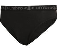 6 x Umbro Mens Plain Briefs (2 x Pack of 3) Black Medium RRP £44