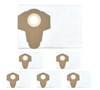 6 x vacuum cleaner bags 25L compatible with Einhell TE-VC 2025, TE-VC 1825 | TE-VC 1925 SA, TE-VC 36/25 Li S-Solo vacuum cleaner Replacement bag 23.511.93