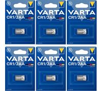 6 x VARTA CR1/2AA - 3V Lithium Batteries 1/2AA CR14250 BR14250 ECR1/2AA BR1/2AA