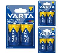 Varta Longlife Power Alkaline battery D 4920 LR20, pack of 2