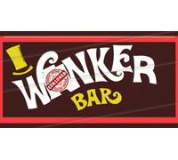 6 x Wanker Bar - Funny Novelty Chocolate Bar Wrappers Insults Father's Day Birthday Present Gift Present Rude Joke Insulting Pack of 6 (Chocolate Bar Not Included)