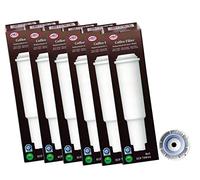6 x water filters AQK-04 compatible with Jura white 60209 68739 Avantgarde S70 S85 S9 Impressa One touch Nespresso N9 F5 F70 ..