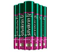 6 x Wella Silvikrin Classic Hair Spray 250ml - No.5 Maximum Hold