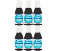 6 x Wisdom Chlorhexidine Antibacterial Alcohol Free Mint Mouthwash 175ml