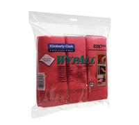 WypAll Microfibre Cloths 8397 - Red - Carry Pack (Pack of 6)
