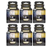 6 x Yankee Candle 3D Car Jar Air Freshener Freshner Scent - Midsummers Night