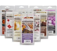 6 x Yankee Candle Fragranced Wax Melts Tarts 36 Cubes (6x75g) (Lucky Dip from O