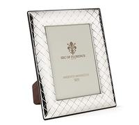 6"x4" in Hallmarked Solid Sterling Silver 925 Photo Picture Frame with Mahogany Wood Back 7135/10x15