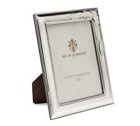 6"x4" in Hallmarked Solid Sterling Silver 925 Photo Picture Frame with Mahogany Wood Back 7224/10x15