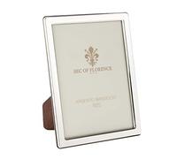 6"x4" in Hallmarked Solid Sterling Silver 925 Photo Picture Frame with Mahogany Wood Back 7343/10x15