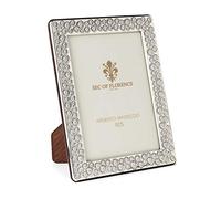 6"x4" in Hallmarked Solid Sterling Silver 925 Photo Picture Frame with Mahogany Wood Back 7348/10x15