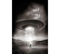 6"x8" Alien Gardening Boards Ufo Vintage Metal Tin Sign Man Cave Bar Decor