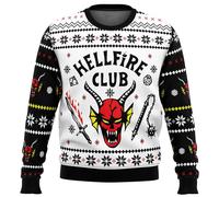 (6, XXXXXL) Stranger Things Ugly Christmas Sweater Christmas Sweater Gift Santa Claus Pullover Men 3d Sweatshirt And Top Autumn And Winter C