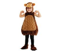 (6 years (110 - 122 cm)) Children's plush monkey costume