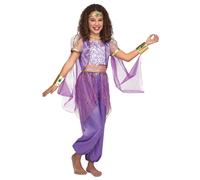 (6 years (110 - 122 cm)) Purple oriental princess costume for girls