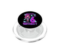 6 Years Old Birthday Korean Music Kids 6th Birthday Girls PopSockets PopGrip for MagSafe