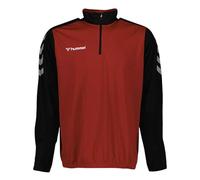 (6 Years, Red/Black) Hummel Childrens/Kids Quarter Zip Sweatshirt