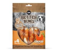 Zeus Better Bones Dog Treats Chicken Rolls - Pack of 4