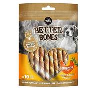 Zeus Better Bones Dog Treats Chicken Twists - Pack of 10
