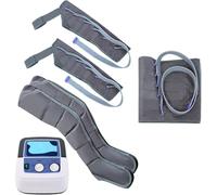 6-Zone Air Compression Leg Massager - Professional Lymphatic Drainage & Pressotherapy - Relief for Lipedema, Swelling & Poor Circulation