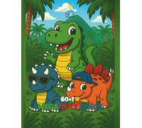 60+1 MEGA ❤ Cute Dinos: A Fun Dinosaur Coloring Adventure for Kids Ages 4-8 | Adorable T-Rexes and Prehistoric Friends for Hours of Creative, ... Book 2 (Peak Premium Coloring Series)